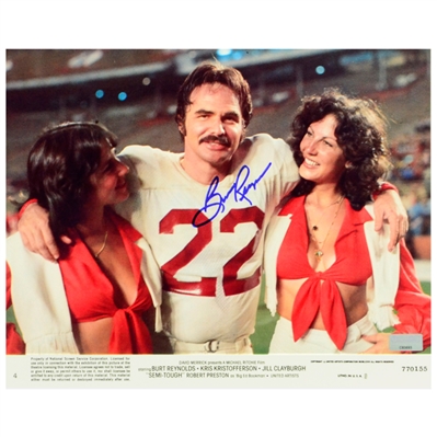 Burt Reynolds Autographed 1977 Semi-Tough Billy & Cheerleaders Original Lobby Card