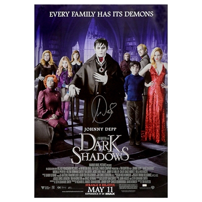 Chloë Grace Moretz Autographed 2012 Dark Shadows 27x40 Original Double Sided Poster