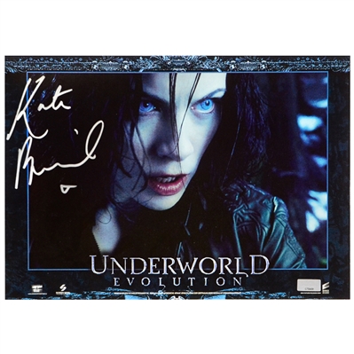 Kate Beckinsale Autographed 2006 Underworld Evolution Selene Lobby Card