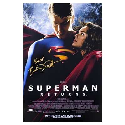 Brandon Routh Autographed Superman Returns 16x24 Poster