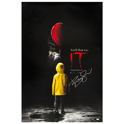 Bill Skarsgard Autographed IT Original 27x40 Double-Sided Movie Poster