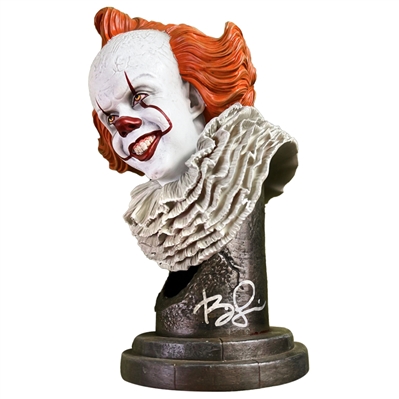 Bill Skarsgard Autographed Legends in 3-Dimensions IT Pennywise 1:2 Scale 10" Bust