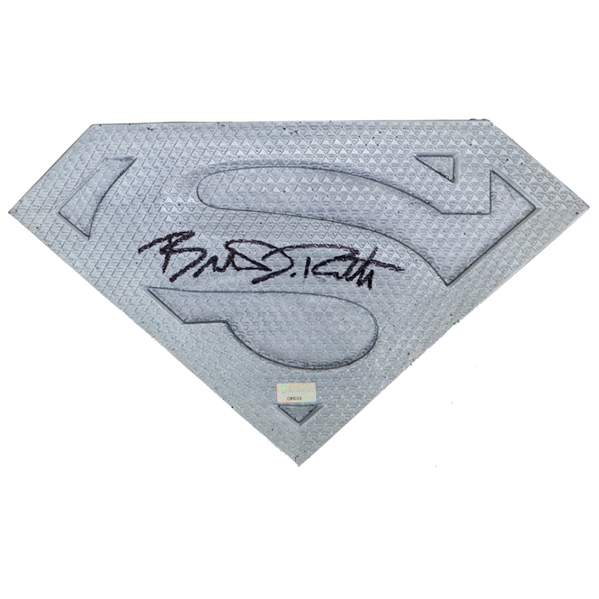 Brandon Routh Autographed Superman Returns Silver Emblem