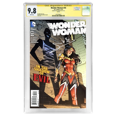 Gal Gadot Autographed Wonder Woman #44 CGC SS 9.8 Comic