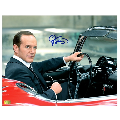 Clark Gregg Autographed Agents of S.H.I.E.L.D. 11×14 Agent Coulson Lola Photo