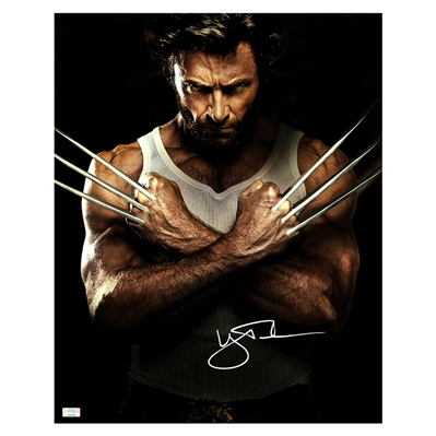 Hugh Jackman Autographed 2009 X-Men Origins: Wolverine James Logan 16x20 Photo
