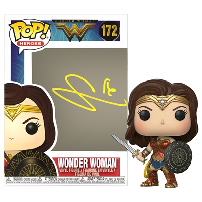 Gal Gadot Autographed 2017 Wonder Woman Pop Vinyl Figure #172 * Vaulted