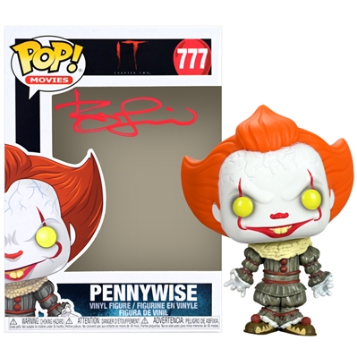 Bill Skarsgard Autographed IT Pennywise #777 POP! Vinyl Figure