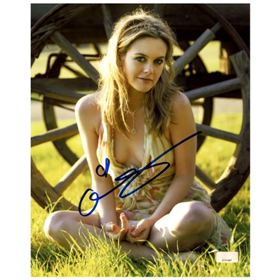 Alicia Silverstone Autographed Sundress 8x10 Photo