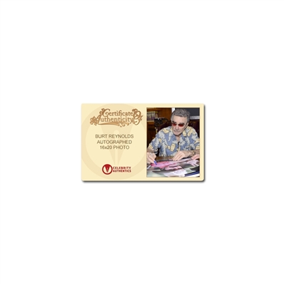 Burt Reynolds Autographed Smokey and The Bandit 16x20 Photo